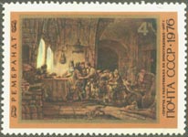 Рембрандт Харменс ван Рейн - Притча о работниках на винограднике